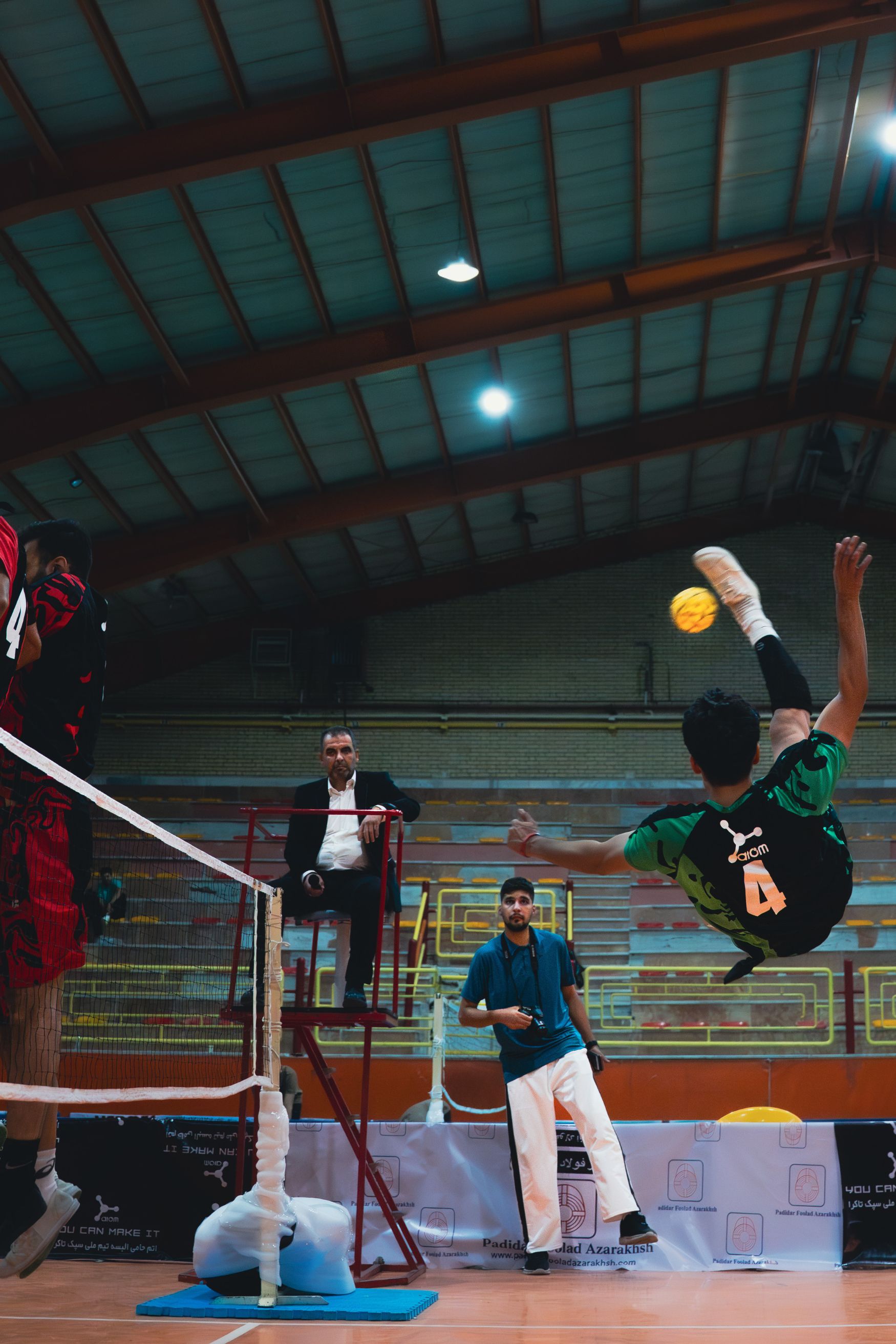 ATOM Sepak Takraw Championship Coverage project frame