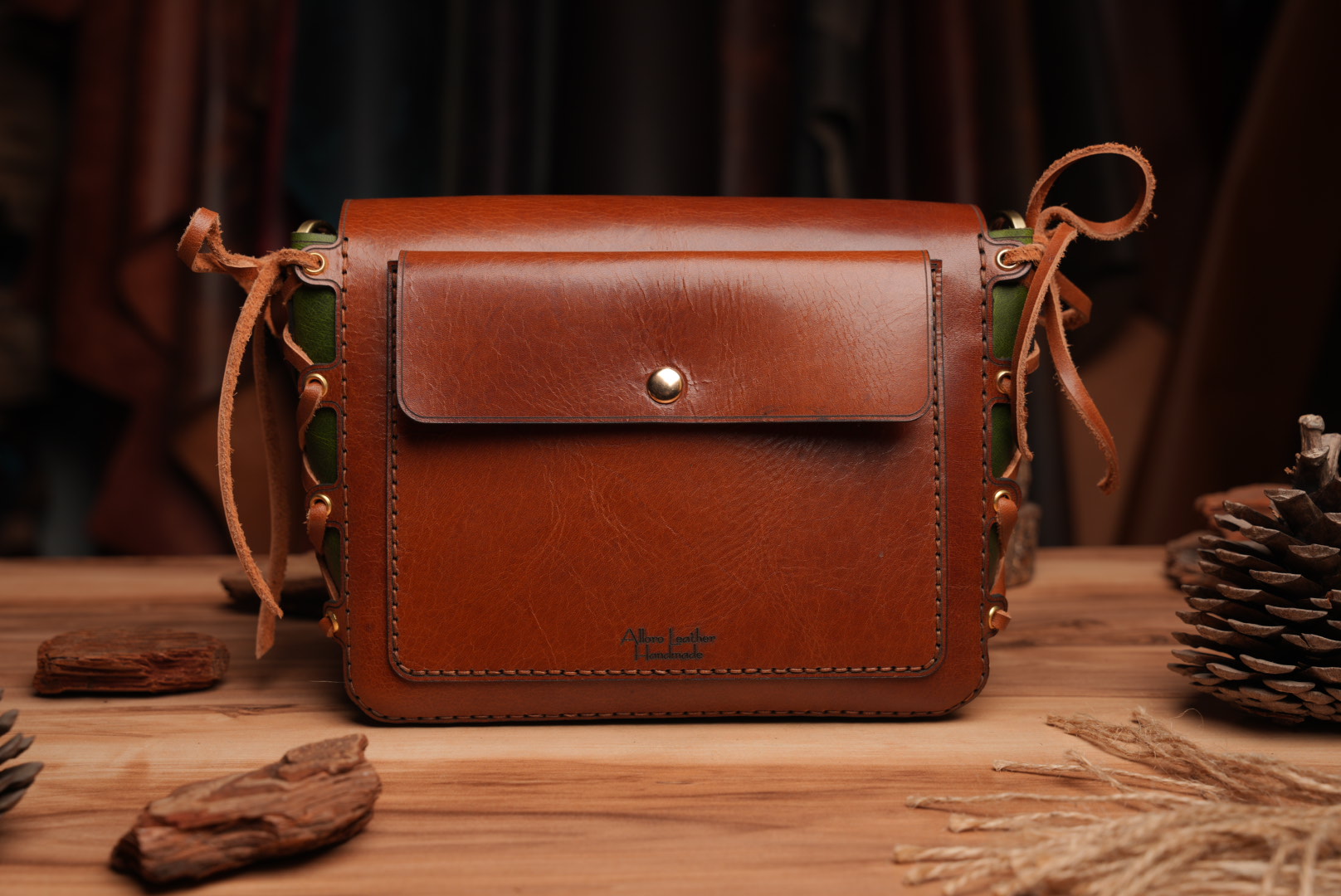 Alloro leather— Leather Collection project frame