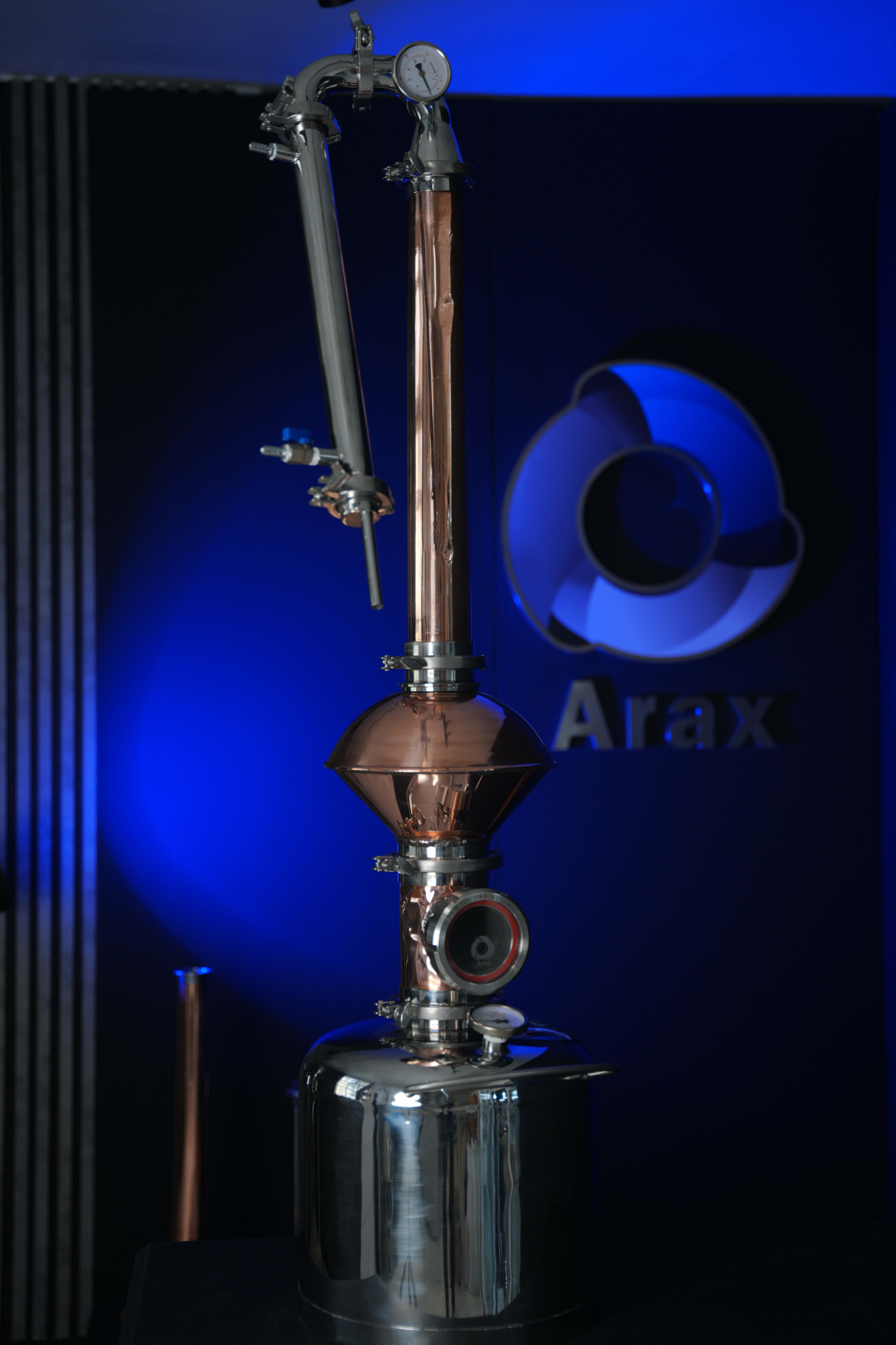 Arax Industrial — Distillation Machinery project frame